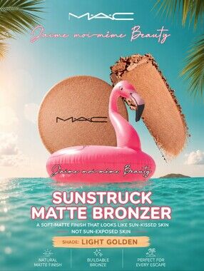 MAC Sunstruck Matte Bronzer - Light Golden